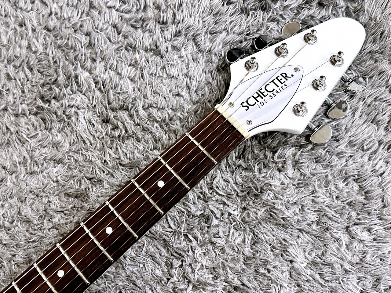 SCHECTER OL-FV WHT (White) -Japan Original Line-【SPOTモデル