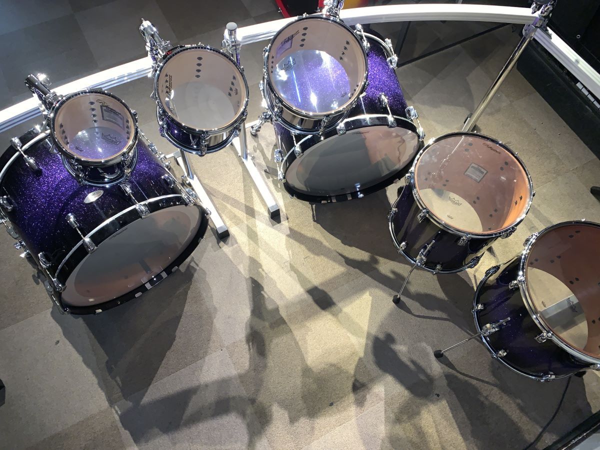 Pearl Reference 24インチ2バス ドラムシェルセット【中古】（中古