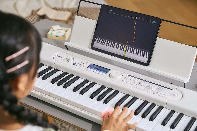 Casio LK-540BK Casiotone光ナビゲーション キーボード【WEBSHOP