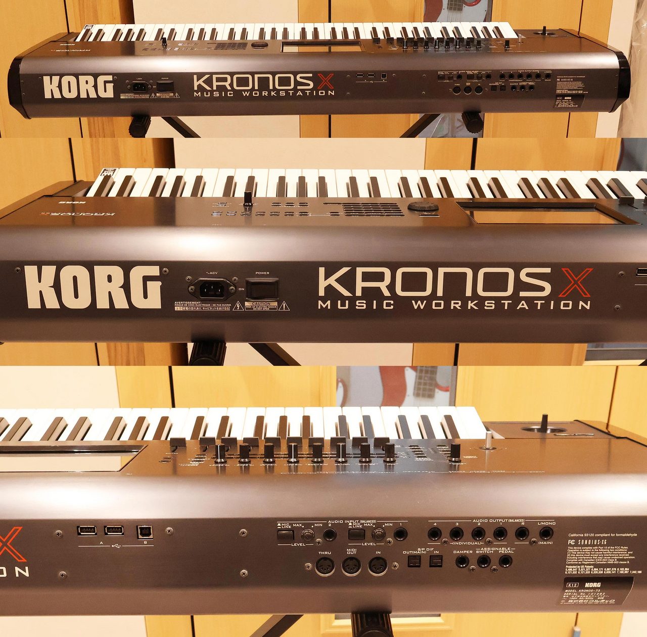 KORG KRONOS X-73 シンセサイザー 73鍵盤 【中古】（中古/送料