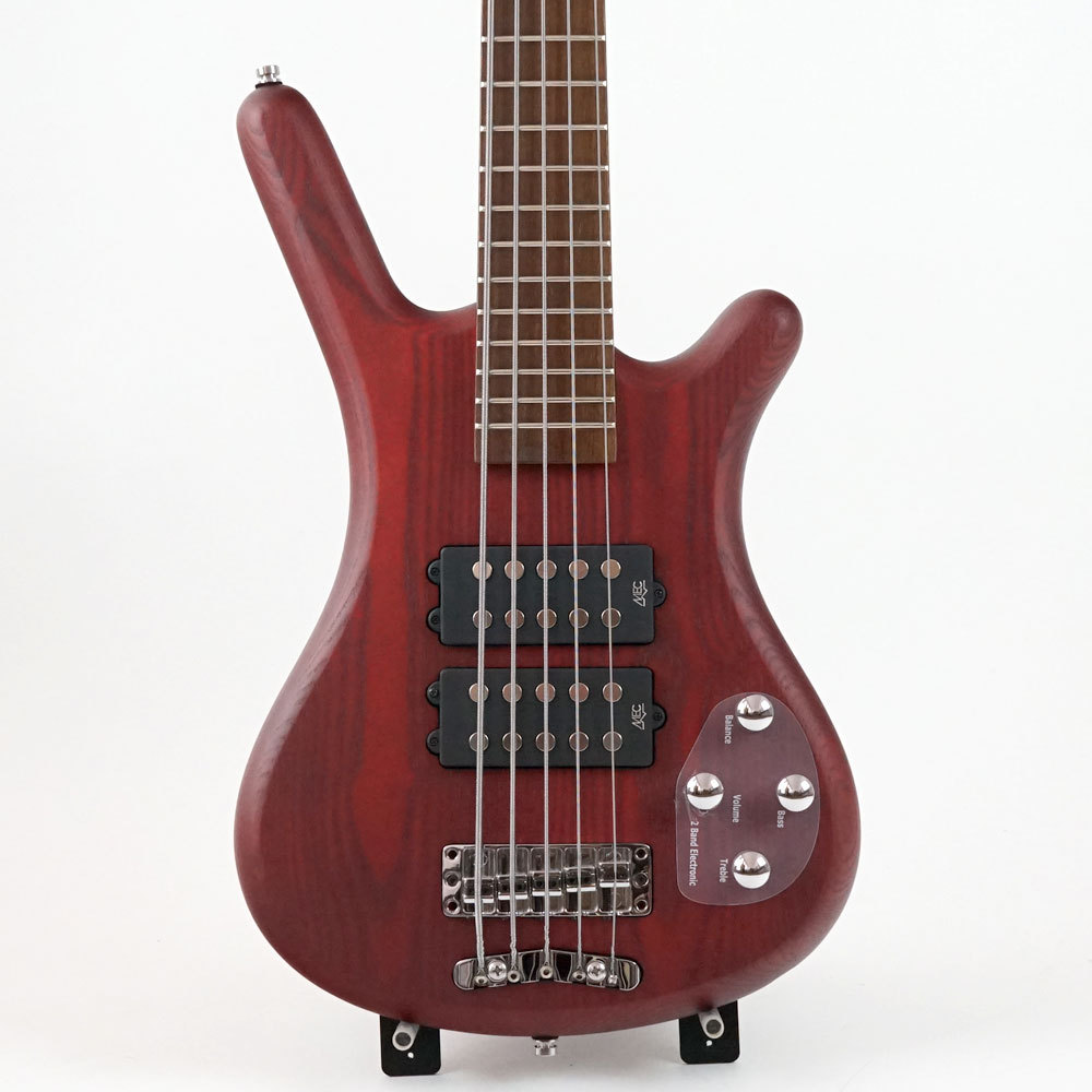 Warwick Rockbass Corvette 
 5st Burgundy Red Transparent Satin 5弦エレキベース（新品/ 送料無料）【楽器検索デジマート】