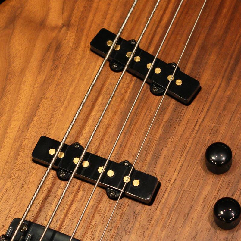 Moon USED 中古 JJ-4OX Gold Pole Piece Pickups (Walnut Body / Ebony