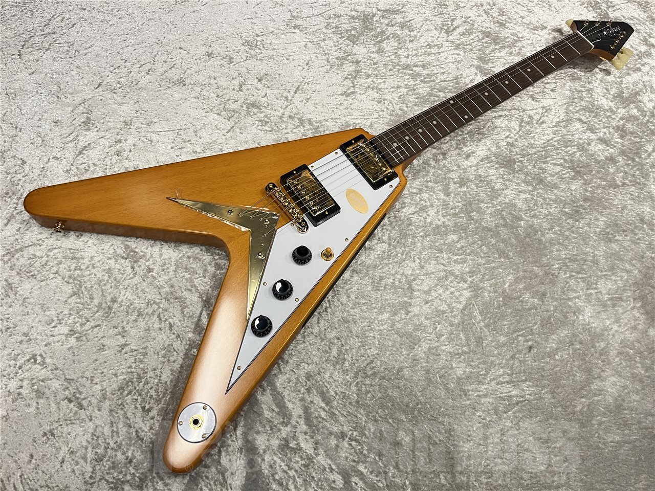 m*1様 Epiphone 1958 Flying V Korina m*1様 Epiphone 1958 Flying V Korina