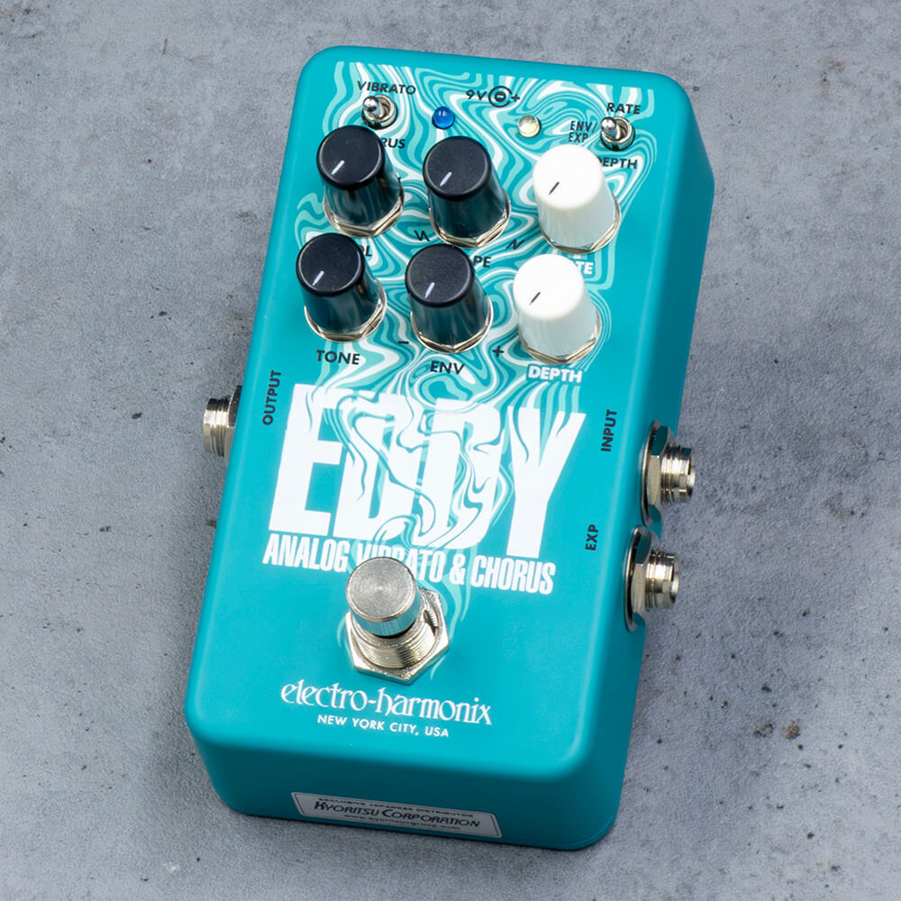Electro-Harmonix EDDY【オールアナログシグナルパスのBBDベースの