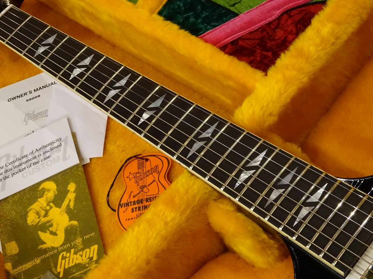 Gibson Custom Shop Jimi Hendrix 1969 Flying V Aged Ebony 2020年製 