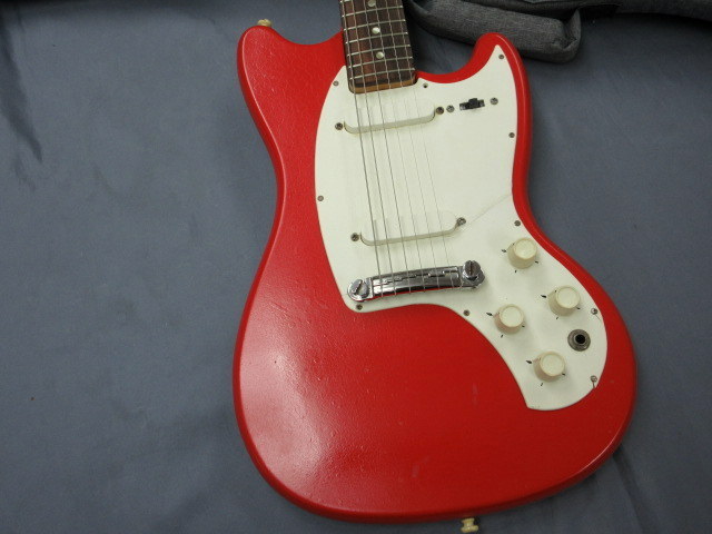 値下げ　kalamazoo kg-2 赤 Kalamazoo (Gibson) KG-2 Dakota Red 1960's – L'instrumenterie