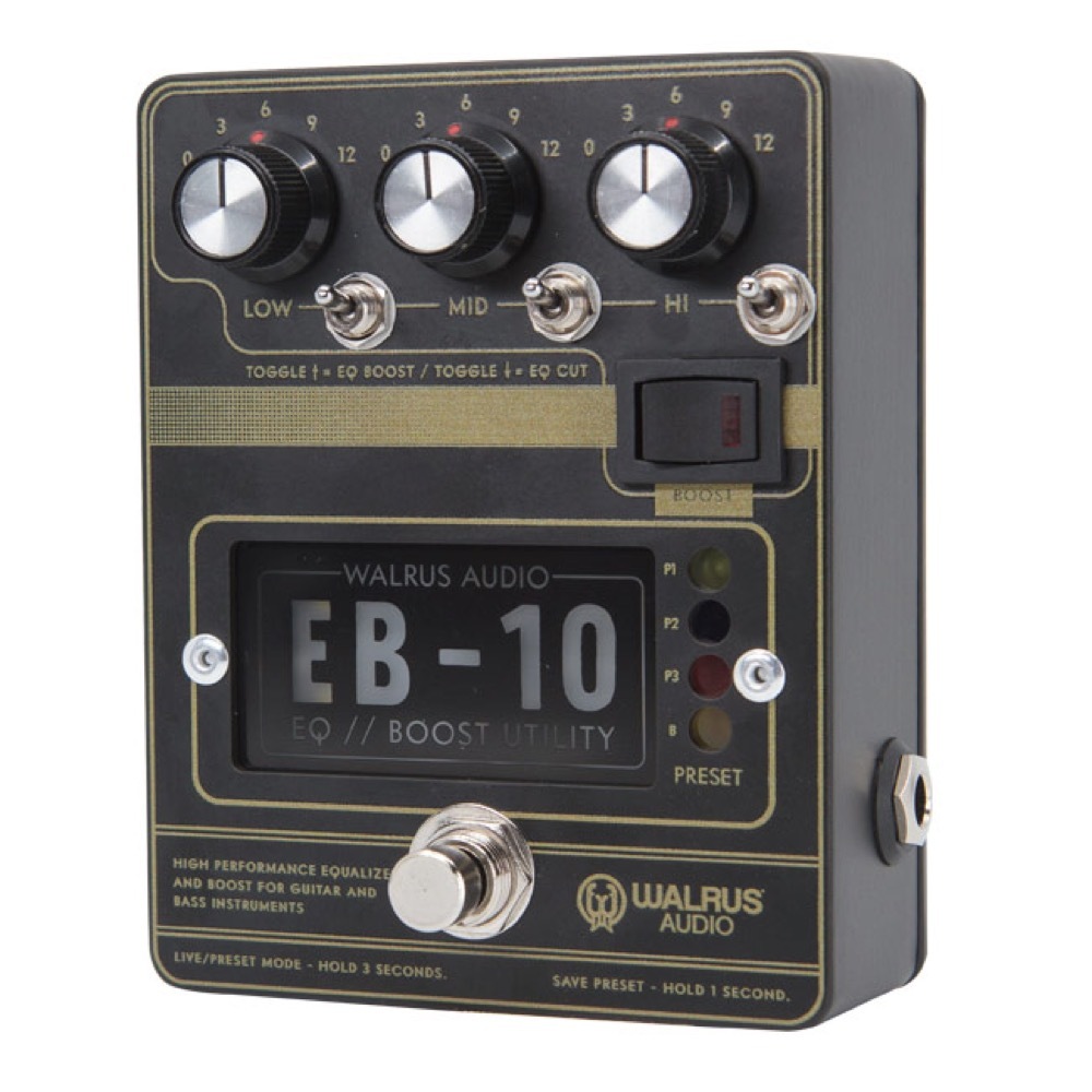 WALRUS AUDIO EB-10 #B Matte Black ギターエフェクター（新品/送料