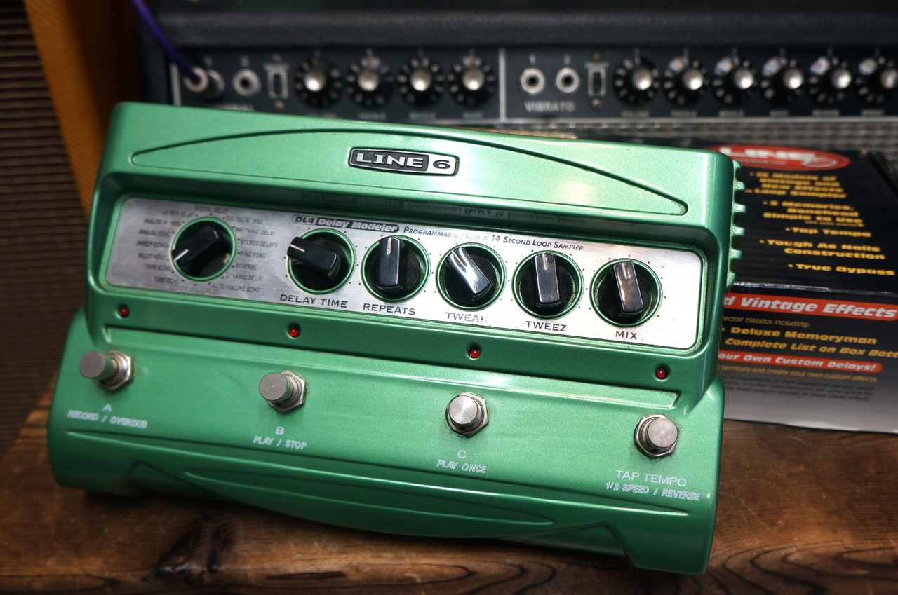 LINE 6 DL4 Delay Modeler グリーン 中古】Line 6 ラインシックス / DL4 Delay Modeler 【福岡店