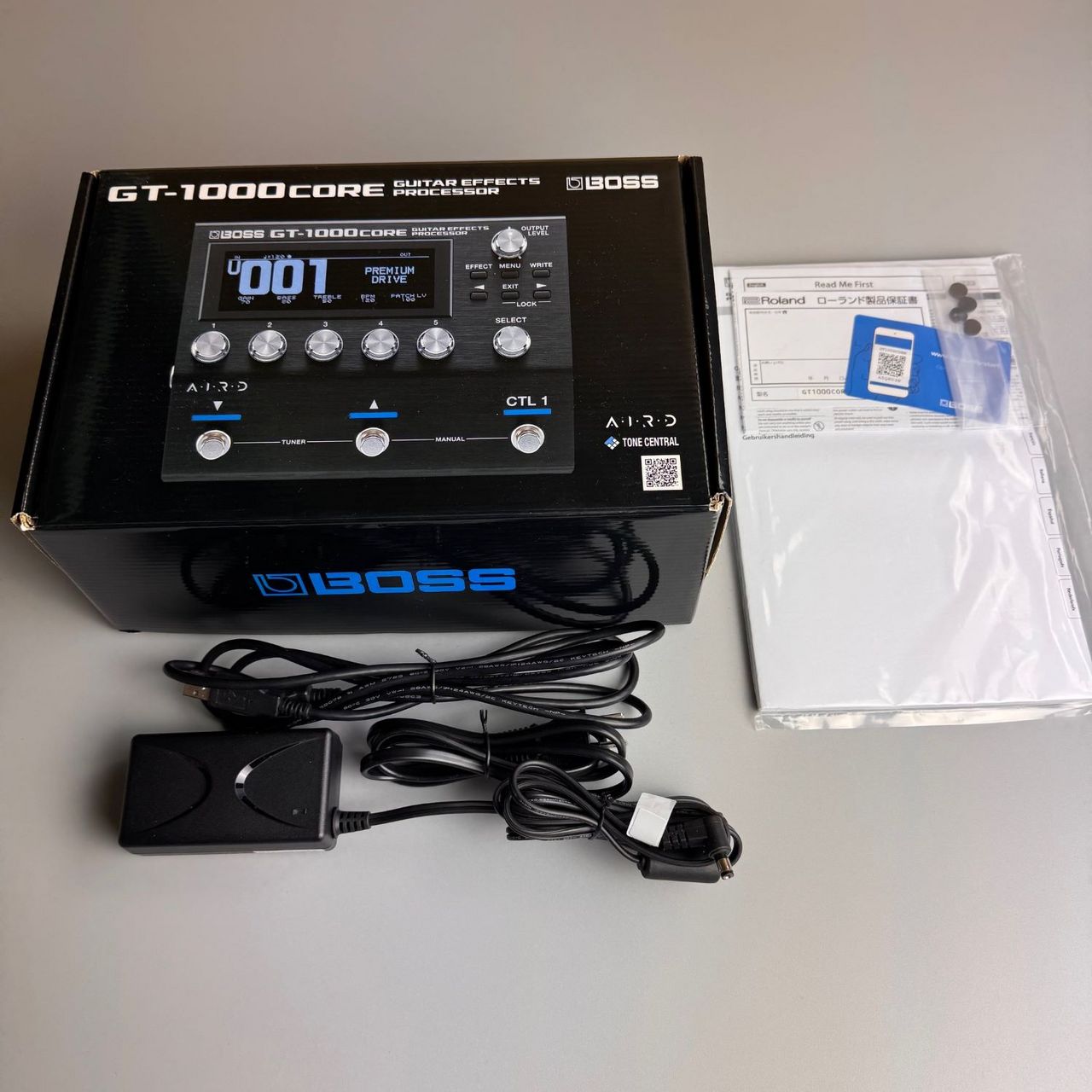 BOSS GT-1000CORE 新品未使用 送料込み！ BOSS / GT-1000Core [自由自在にサウンドメイクセット] FS-7 + FV-500H
