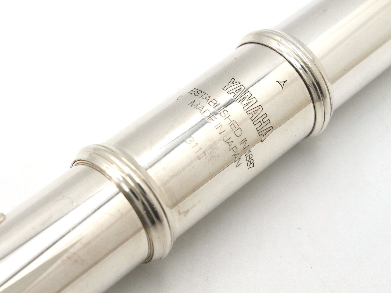 YAMAHA YFL-311II 頭部管銀製 フルート 全タンポ交換済み【横浜店