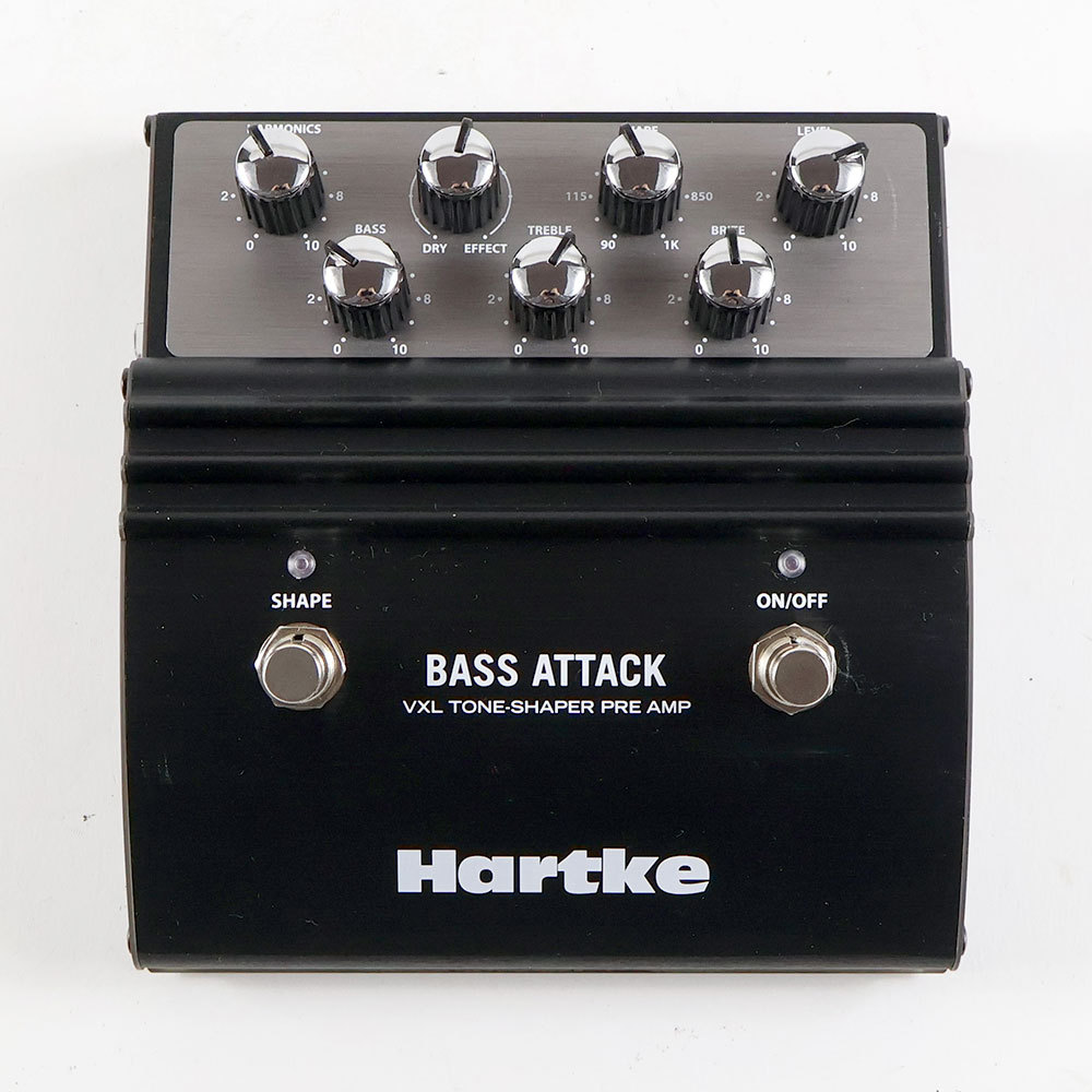 Hartke BASS ATTACK プリアンプ　中古 Hartke 【中古】 ベースプリアンプ HARTKE BASS ATTACK PEDAL（中古