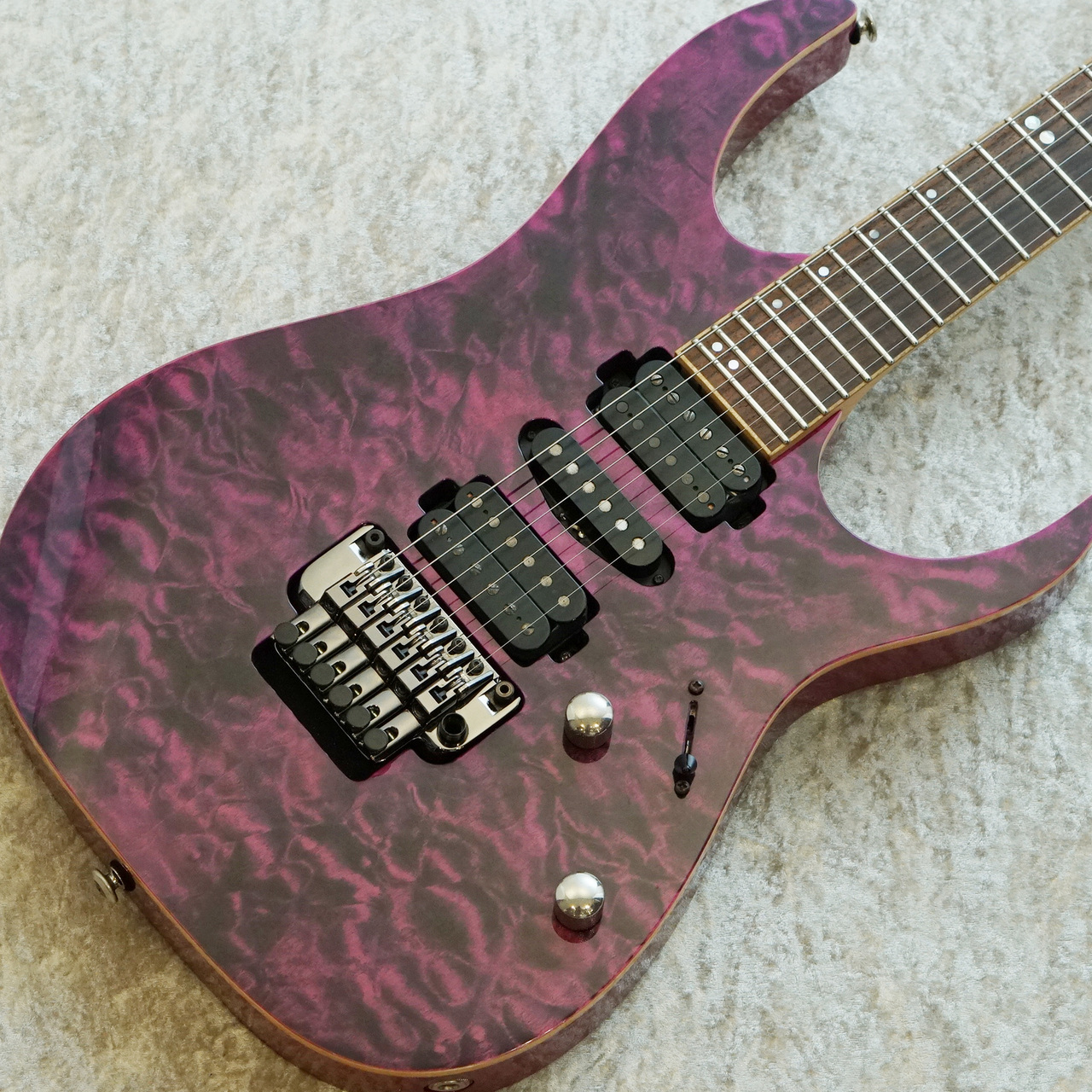 Ibanez RG870QMZ ~High Voltage Violet~ 【USED】（中古）【楽器検索デジマート】