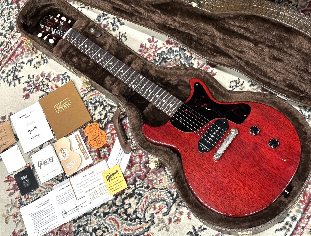 Gibson Custom Shop Historic Collection 1958 Les Paul Junior Double Cut  Reissue VOS Cherry Red 2024年製【3.09kg】（中古）【楽器検索デジマート】