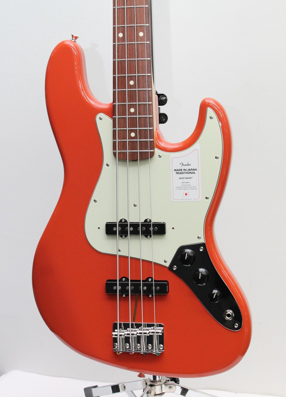 Fender USA VINTAGE Jazz Bass '68 Matching Head CandyAppleRed
