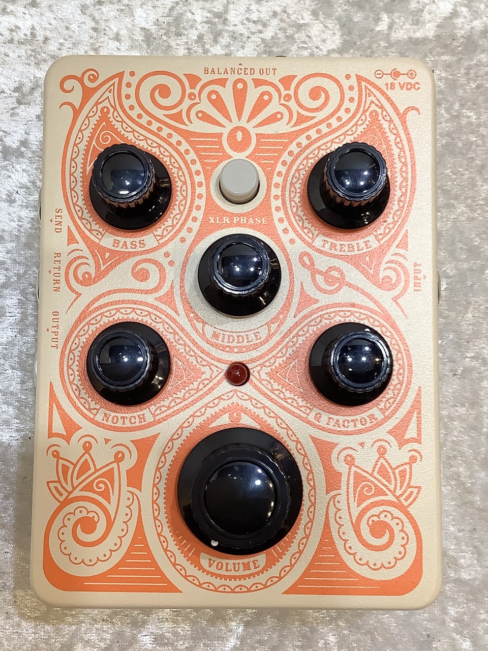 値下げ❗️Orange アコースティックギタープリアンプ ORANGE 【即納可能!!】Acoustic Pedal 【プリアンプ】【送料無料