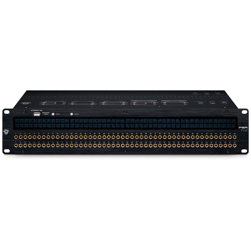 Black Lion Audio PBR-TT LIT (ブラックライオンオーディオ)(バンタムパッチベイ)(DB25コネクター)(LEDディスプレイ搭載)(...