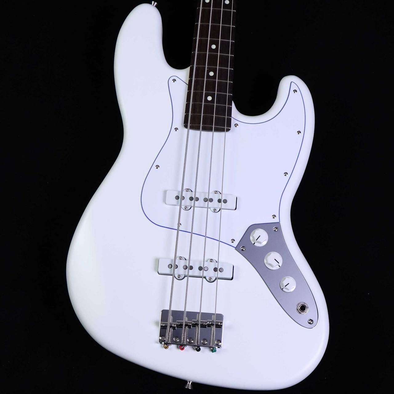 【セミハードケース付】Fender Japan Jazz Bass ホワイト セミハードケース付】Fender Japan Jazz Bass ホワイト
