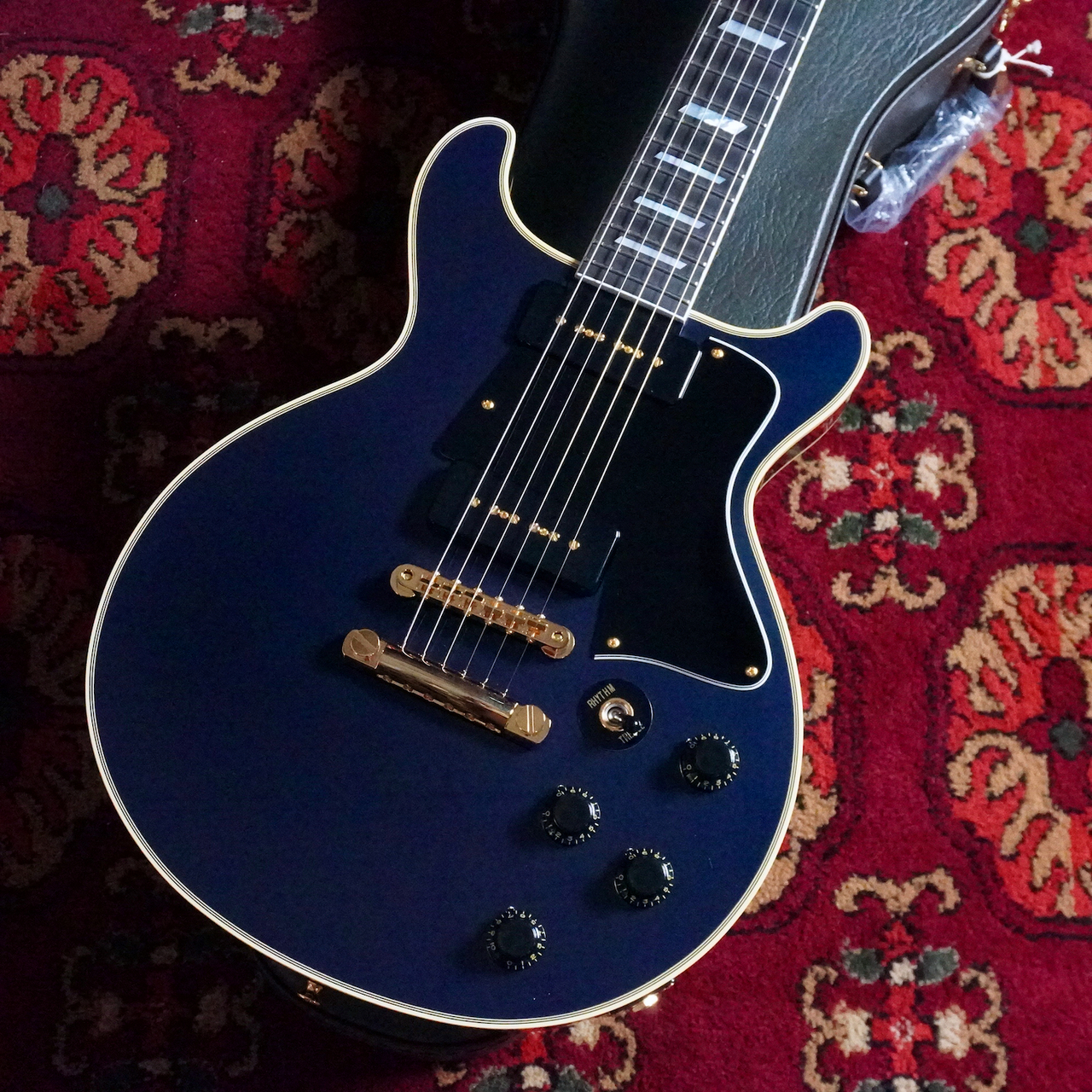 Bizen Works BURNED DC Custom SP / Indigo Blue #0865（新品）【楽器