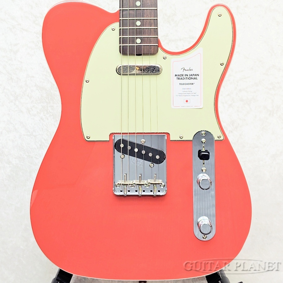 Fender Telecaster エレキギター Fender Made in Japan Traditional 60s Telecaster Custom -Fiesta Red