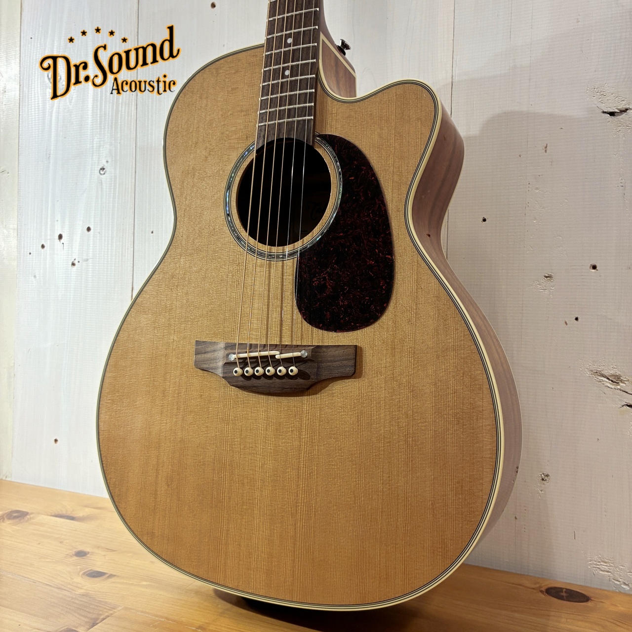ジャンクトップ割れ要修理品 TakamineDSP530ナチュラル Takamine