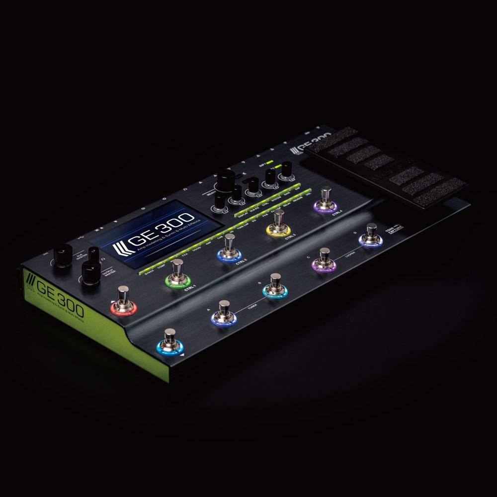 MOOER GE300 マルチエフェクター 専用エフェクターケース付き（新品