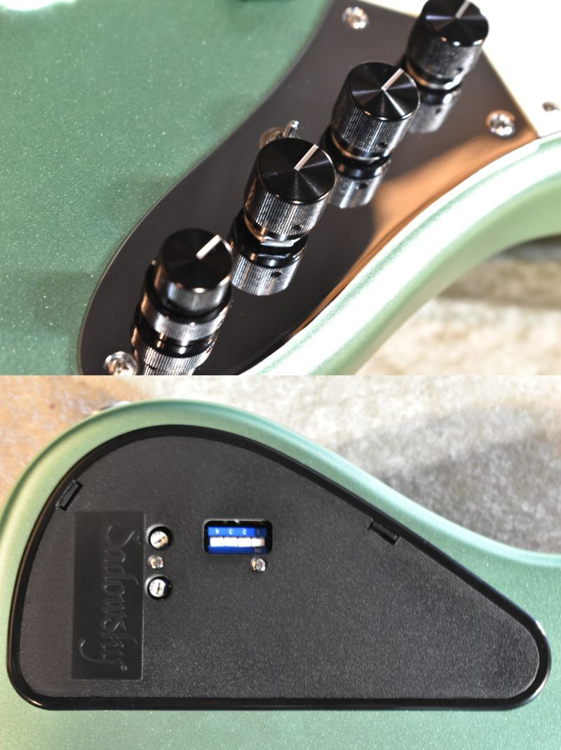 Sadowsky Metroline ML22 WL4 ALD -Solid Sage Green Metallic Satin
