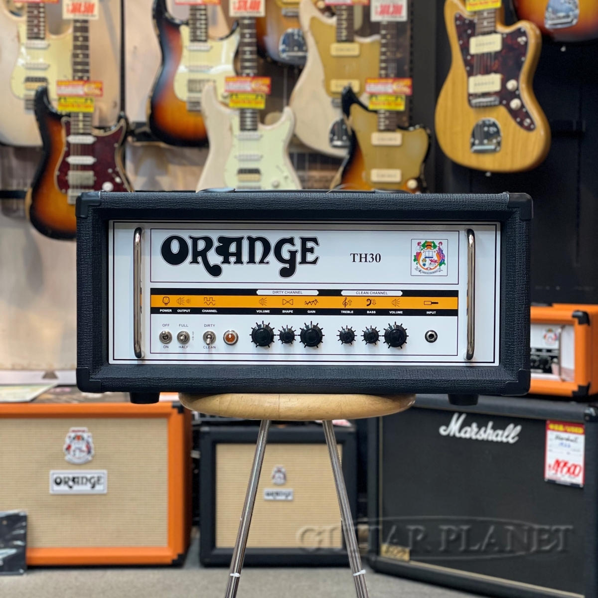 ORANGE TH30 Head Black【フルチューブアンプヘッド】（新品）【楽器 