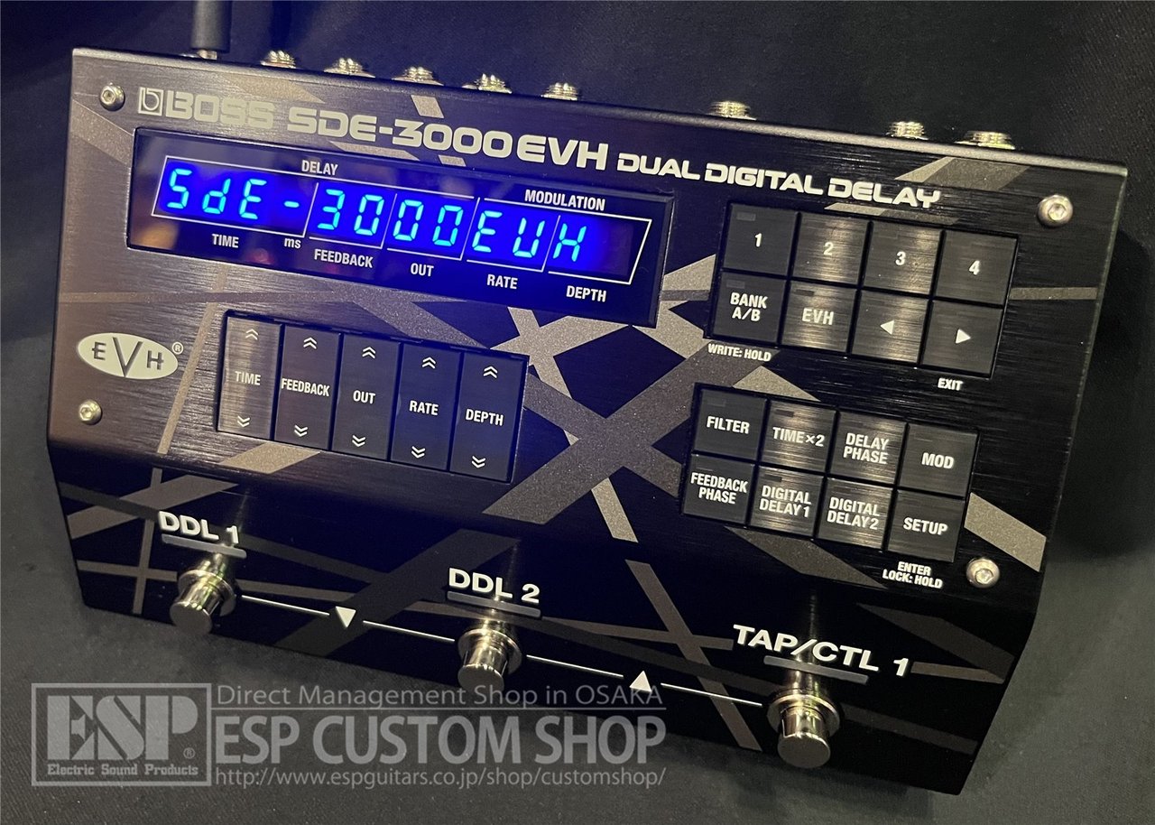 BOSS SDE-3000EVH Dual Digital Delay（新品/送料無料）【楽器検索デジマート】
