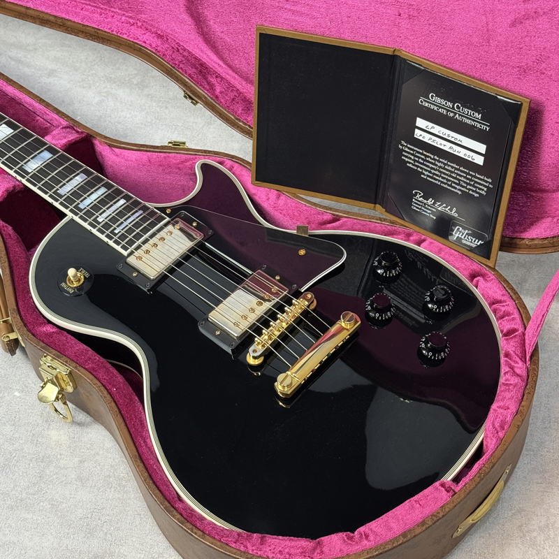 【更に】値下げ中　グレコ(Gibsonロゴ)　レスポールカスタム　ヴィンテージ 特選中古品！個性溢れるギブソン・レスポール・カスタムの中古品が入荷