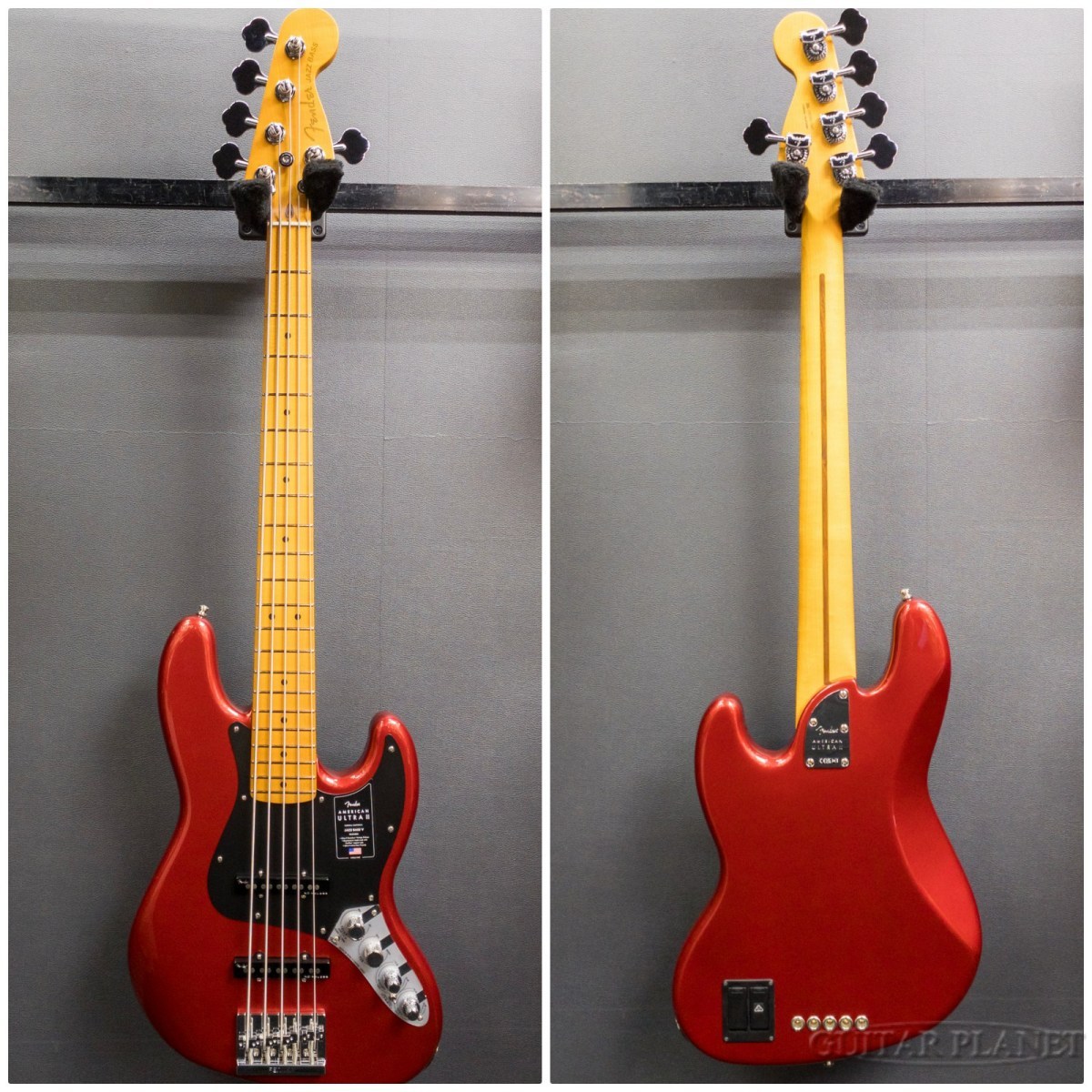 Fender American Ultra II Jazz Bass V -Sinister Red-【4.70kg