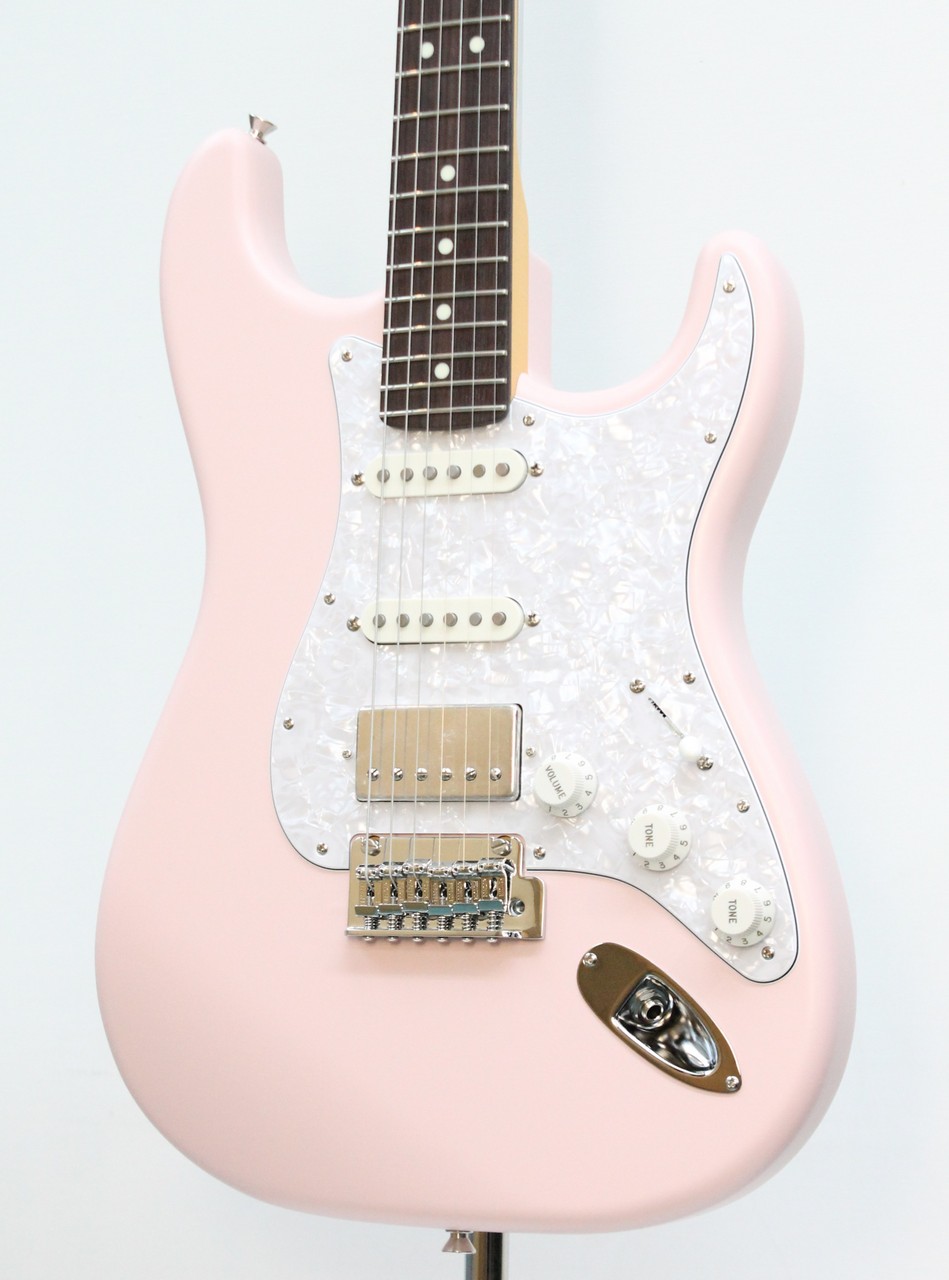 Fender Made in Japan FSR Hybrid II Stratocaster / Satin Shell Pink