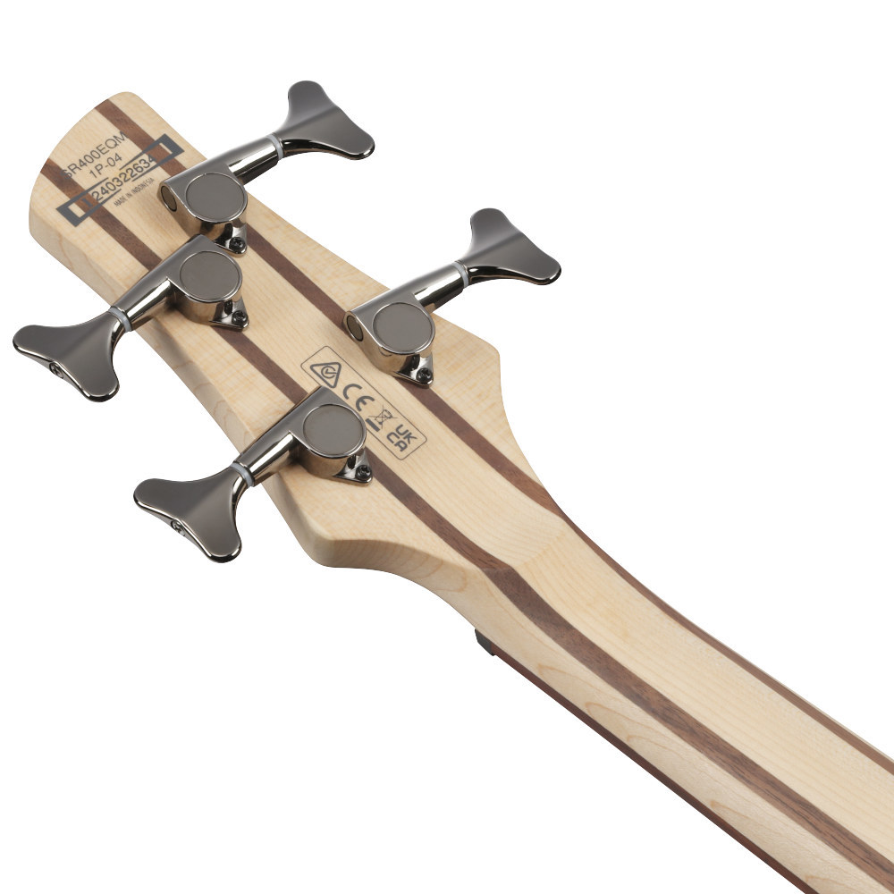 ベース Ibanez SR400EQM Ibanez アイバニーズ SR400EQM-SCB Stained Cosmic Blue Starburst