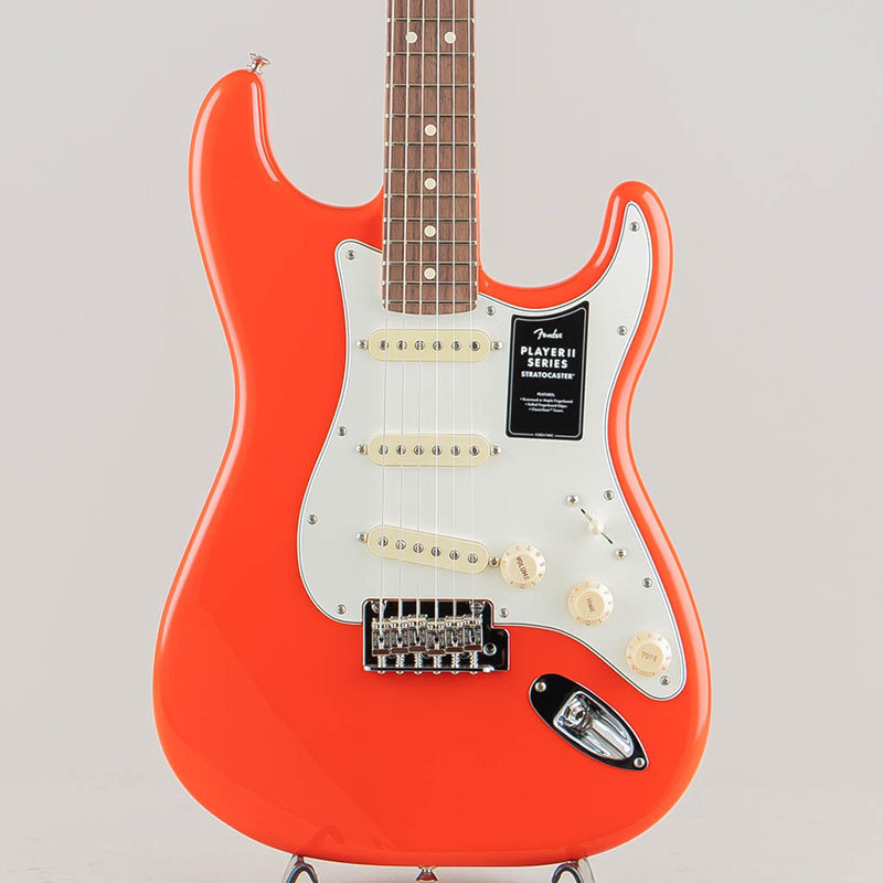 Fender Player II Stratocaster /Coral Red/Rosewood Fingerboard