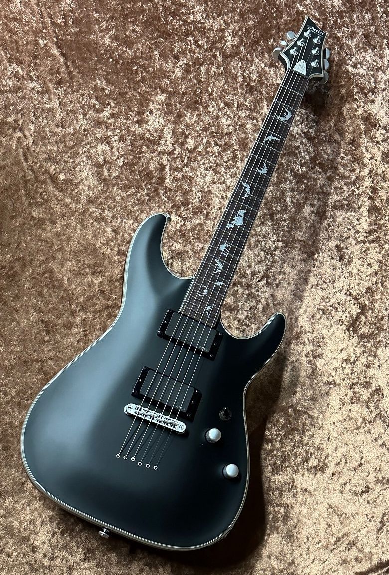 SCHECTER DAMIEN PLATINUM-6 -SBK (Satin Black)-（新品/送料無料