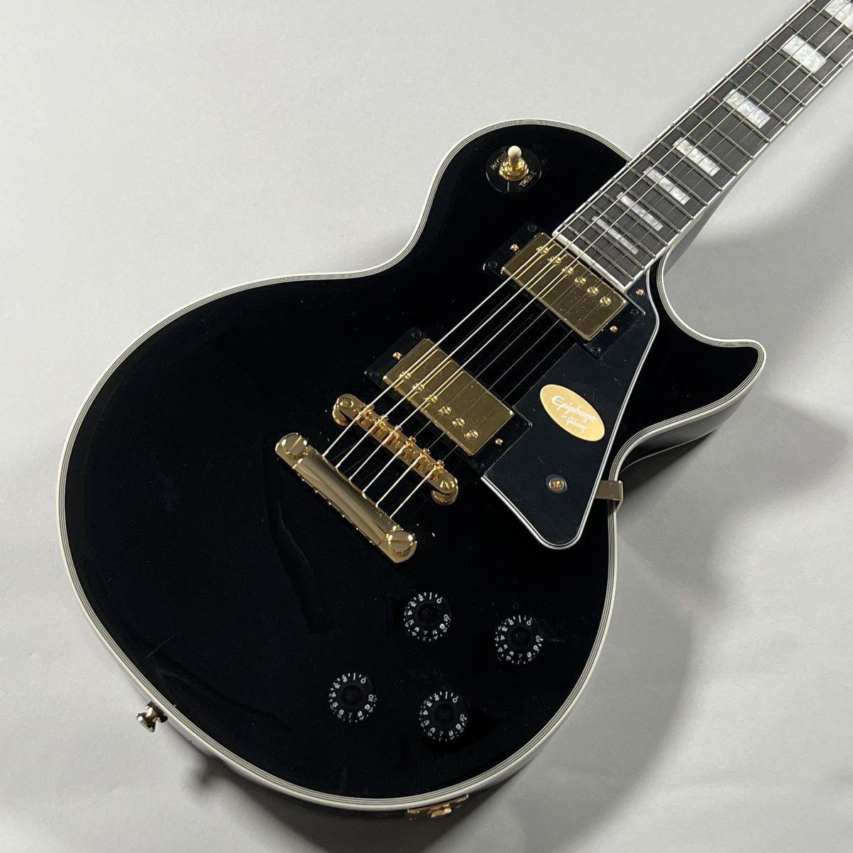 Epiphone Les Paul Custom Ebony エレキギターレスポールカスタム 黒 