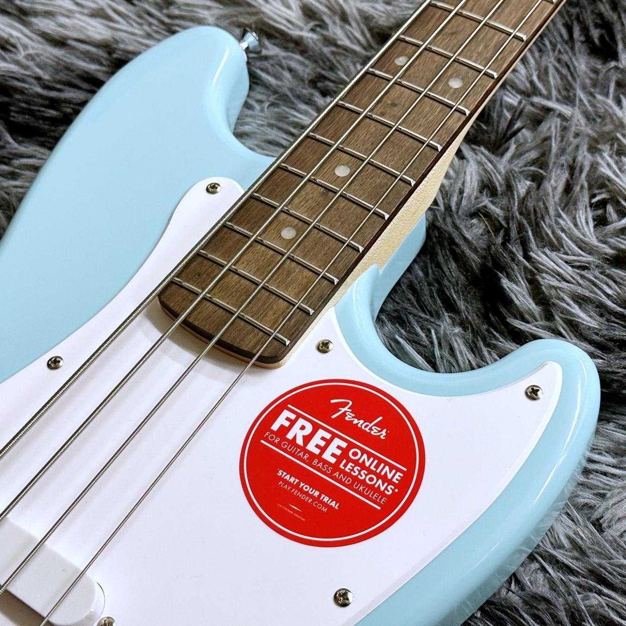 Squier by Fender Squier Sonic Bronco Bass, Laurel Fingerboard