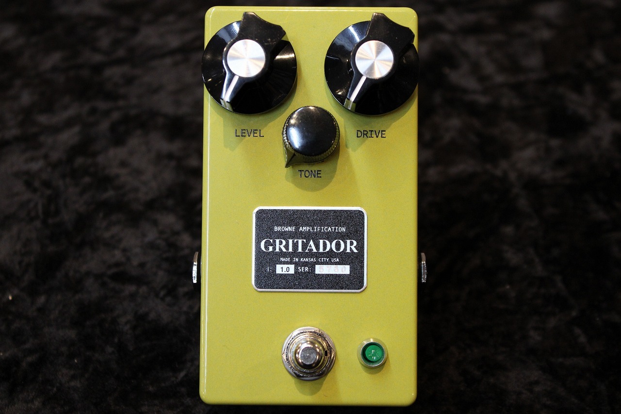 BROWNE AMPLIFICATION 【旧定価最終入荷品!!!】GRITADOR【TS系OD
