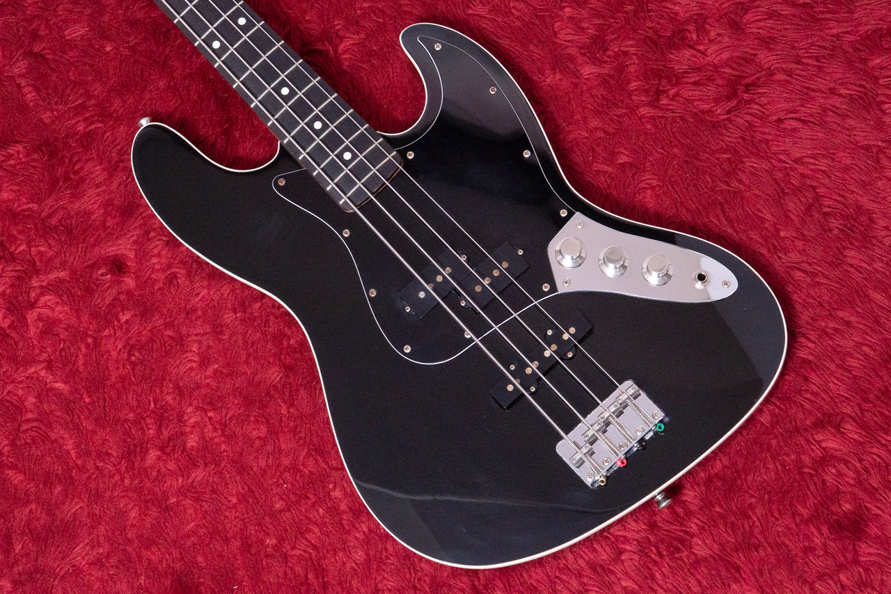Fender Japan Aerodyne Jazz Bass BLK 2010-2012 3.715kg #U044154