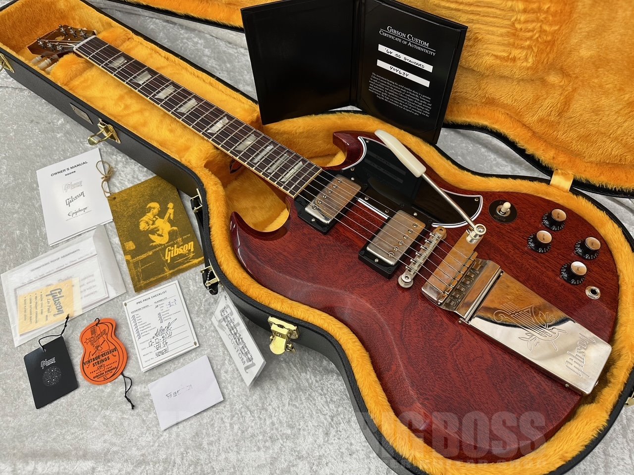 Gibson Custom Shop 1964 SG Standard Reissue w/ Maestro Gibson Custom Shop 1964 SG Standard Reissue w/ Maestro