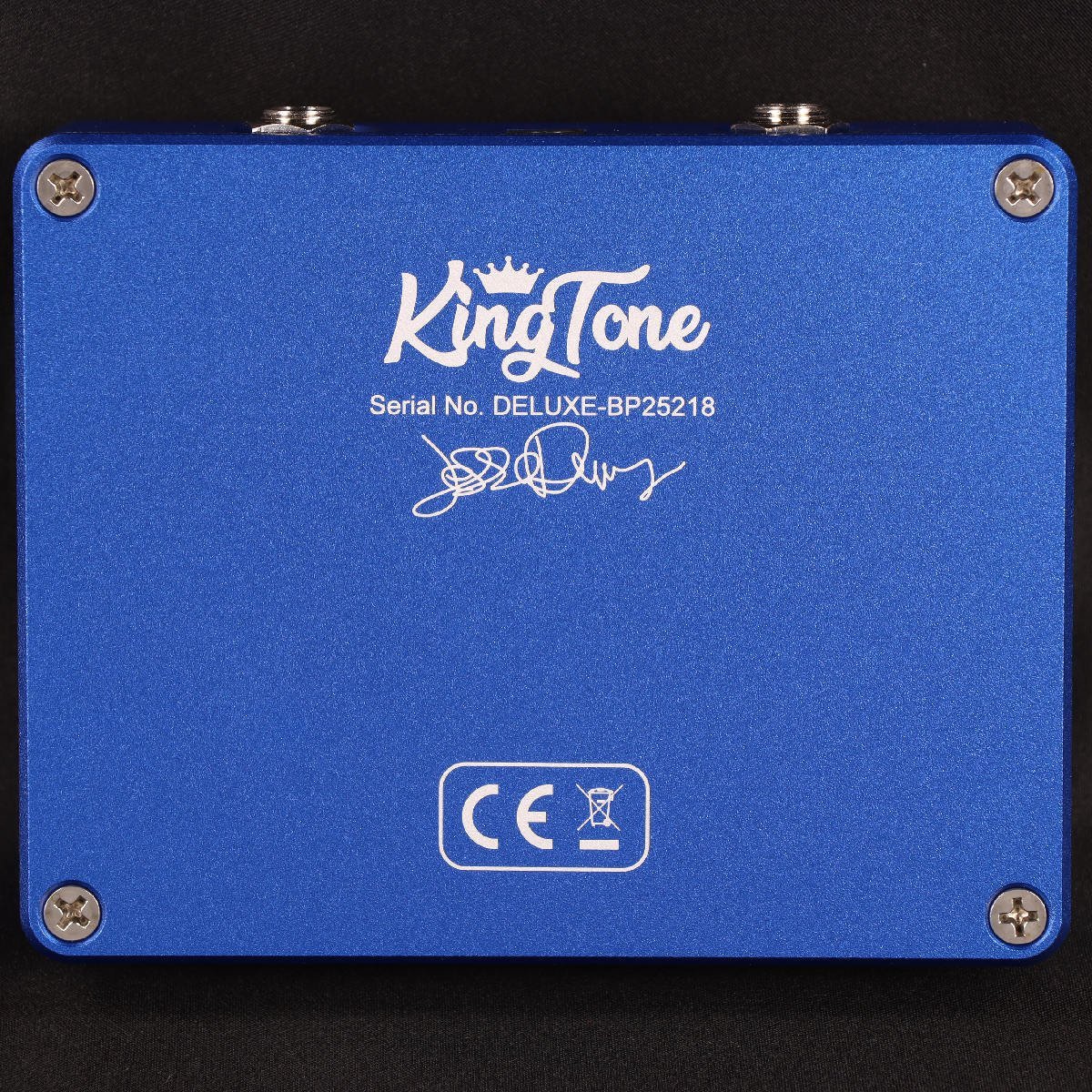 KING TONE GUITAR Blues Power Deluxe “Blue” オーバードライブ