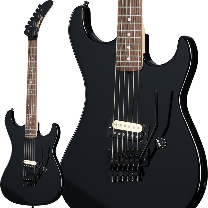 KRAMER Historic Collection 1983 Baretta Reissue (Ebony) [MADE IN