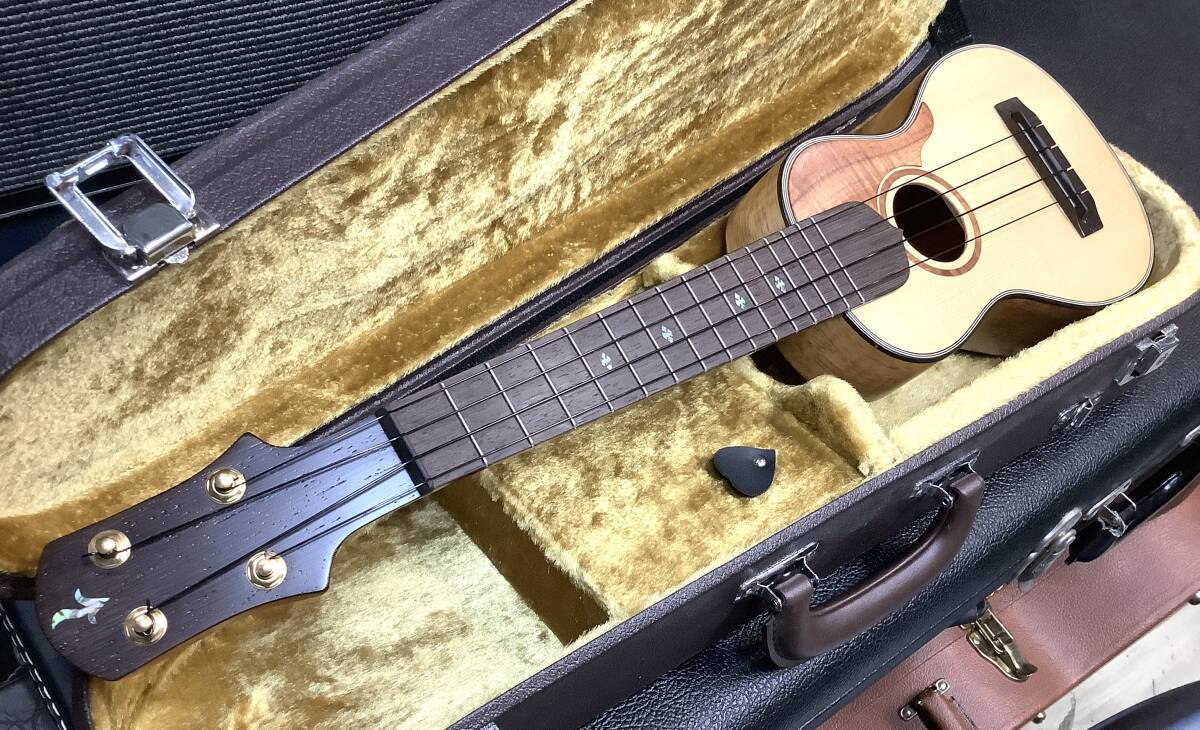 Tatsuya Mitsui ukulele (ミツレレ) Ukulele Studio 七里ヶ浜 「Type S-L」 ソプラノ・ロングネック  （中古）【楽器検索デジマート】