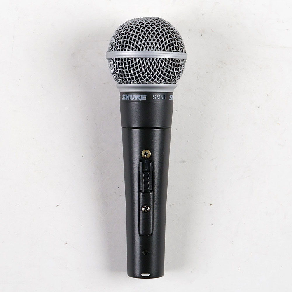 Shure 【中古】 マイク ダイナミックマイク SHURE SM58SE スイッチ付き