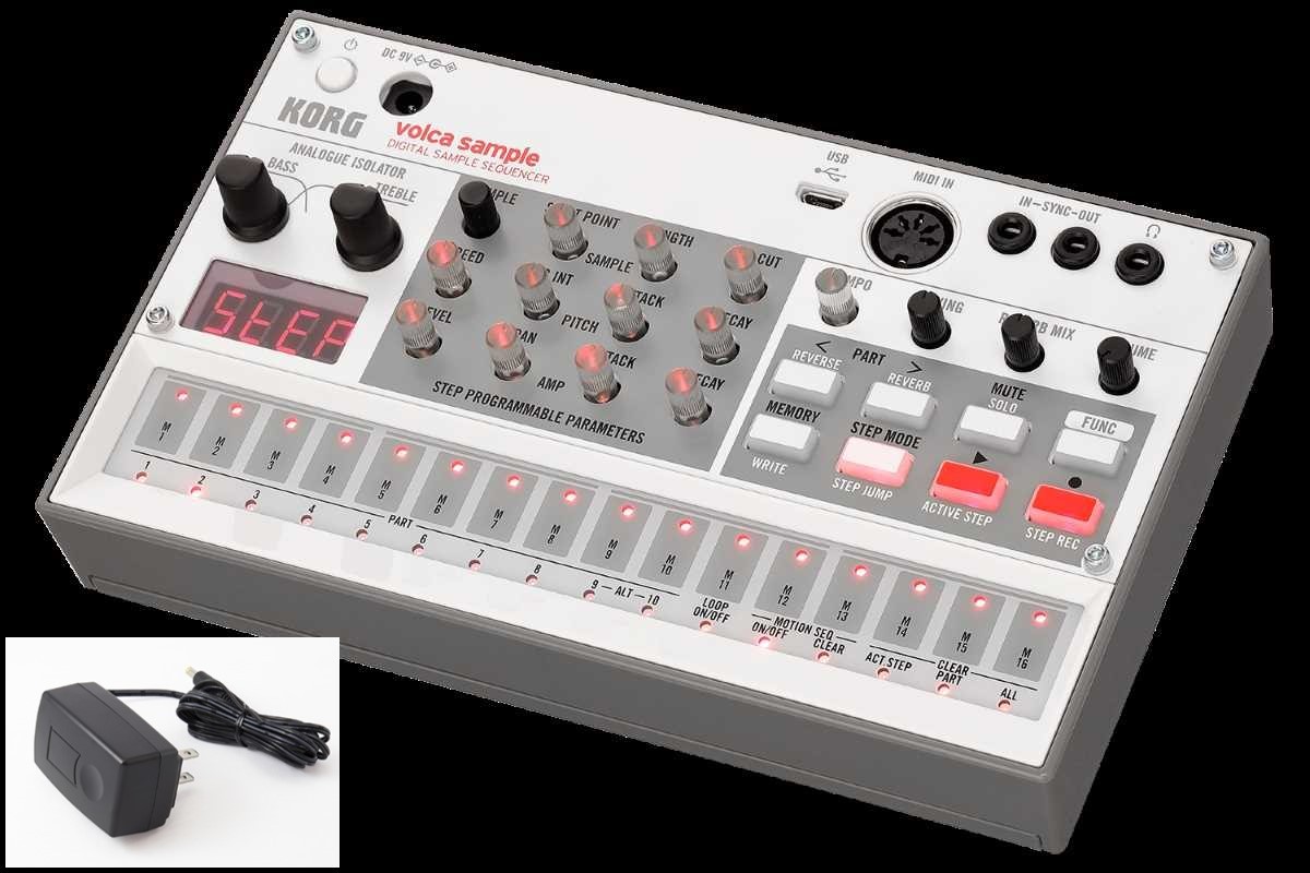 KORG volca sample 2 & KA350 【DIGITAL SAMPLE SEQUENCER】【純正 ...