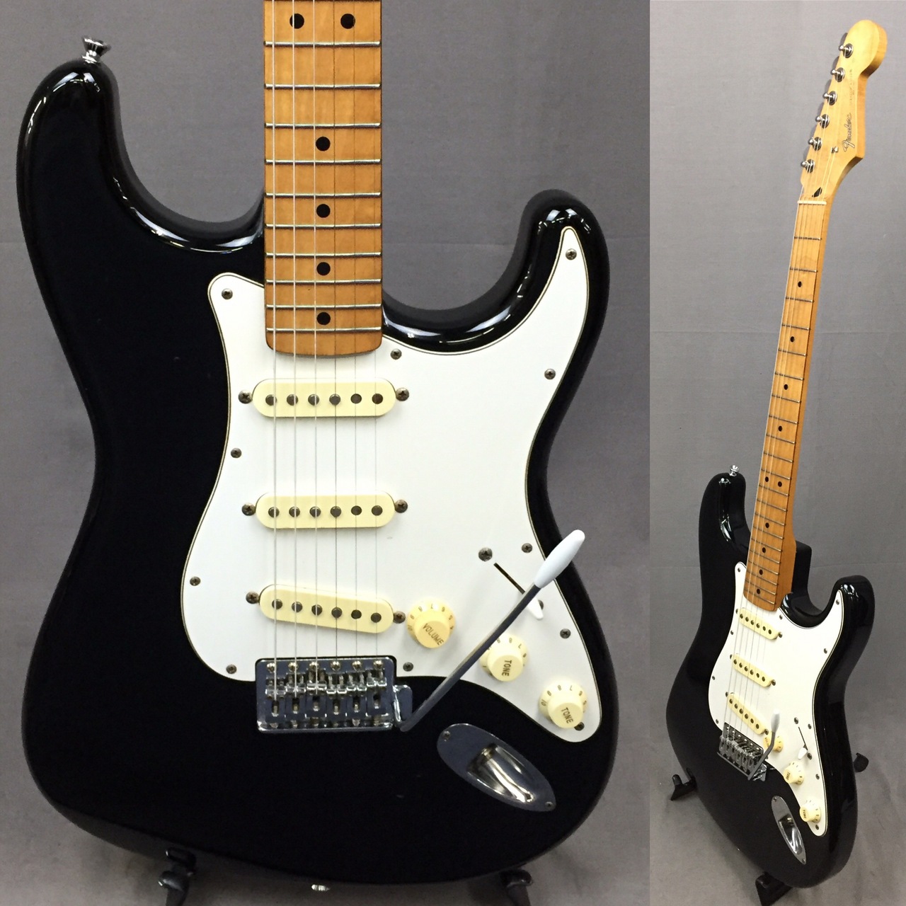 Fender Japan ST-43 BLK 2002～2004年製 ダイナ楽器 Qシリアル（中古）【楽器検索デジマート】