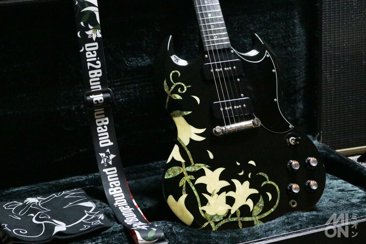 ESP×OVER DRIVE SPECIAL COLLABORATION GUITAR 紗理奈 Signature