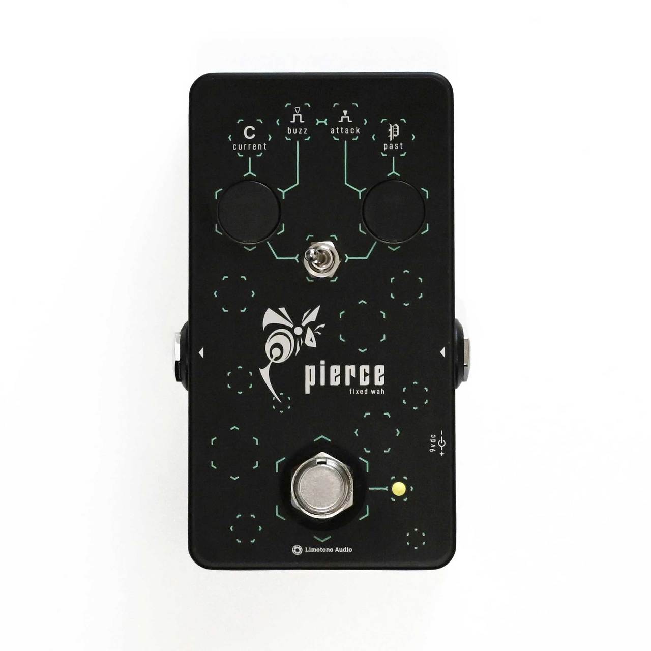 Limetone Audio pierce (ピアス) エフェクター FixedWah 半止めワウ