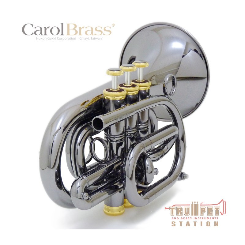 CarolBrass キャロルブラス / N3000 BLK 【Bb ポケット トランペット 】（新品）【楽器検索デジマート】