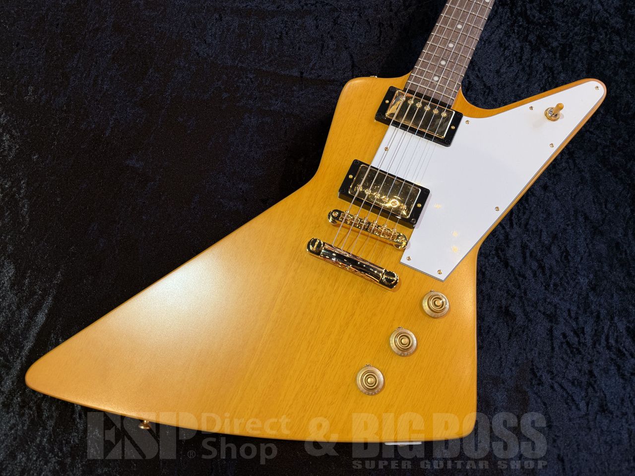 Epiphone Inspired By Gibson Custom Shop Korina 1958 Explorer【Aged