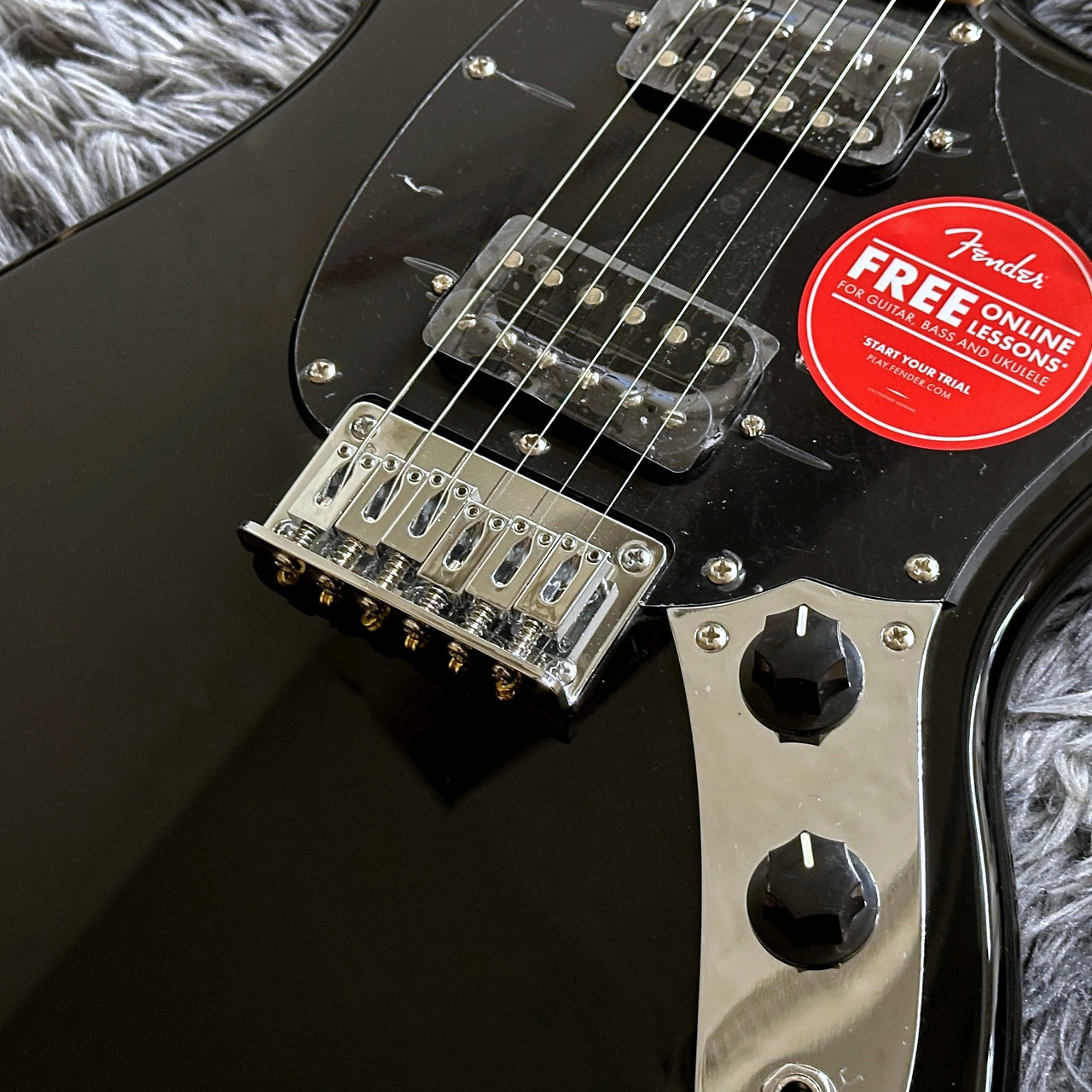 Squier by Fender Sonic Mustang HH, Laurel Fingerboard, Black